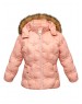 Girls Jacket Quilted Bubblegum